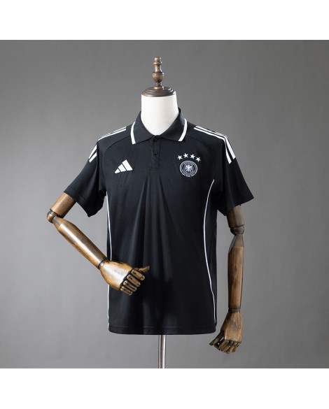 Deutschland 25/26 POLO - Schwarz
