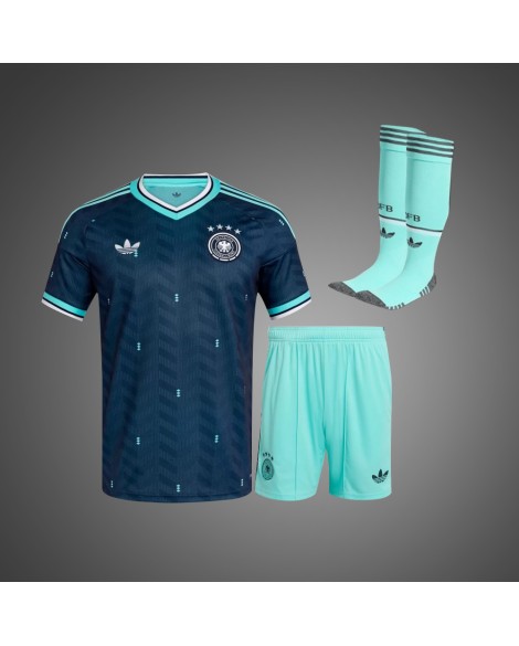 Deutschland Auswärtstrikot 2026 (Trikot + Shorts + Strumpf) Deutschland Auswärtstrikot 2026 (Trikot + Shorts + Strumpf)