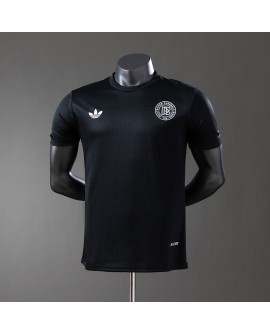 Deutschland 125. Jubiläumsausgabe Schwarzes Trikot - Player