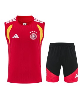 Deutsche Trainingsuniform 2627-rot (Trikot + Shorts)