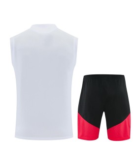 Deutsche Trainingsuniform 2627-weiß (Trikot + Shorts)
