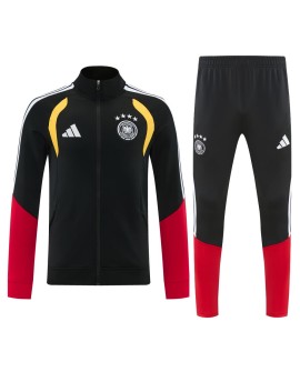 Deutsches Trainingsbekleidungsset 2627-Schwarz