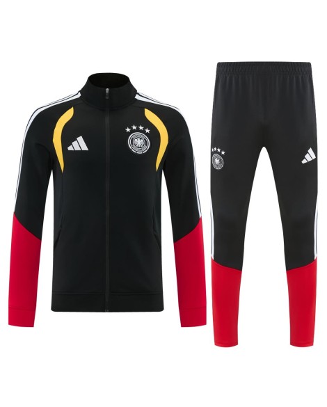 Deutsches Trainingsbekleidungsset 2627-Schwarz Deutsches Trainingsbekleidungsset 2627-Schwarz