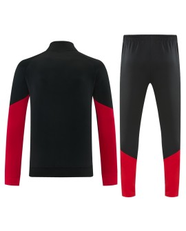 Deutsches Trainingsbekleidungsset 2627-Schwarz