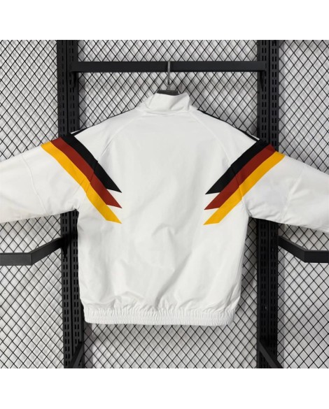 Germany Saison 1990 Retro-Windbreaker Langarm