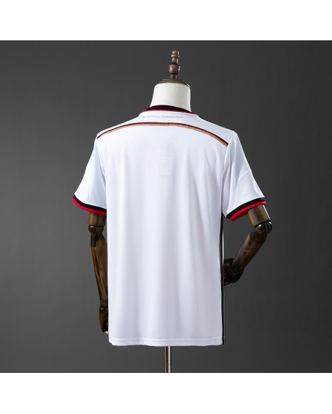 Deutschland 2014 Heim-Retro-3-Sterne-Trikot