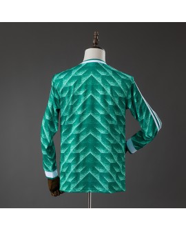 Deutschland Auswärtstrikot der Saison 90/91 Retro - Langärmlig