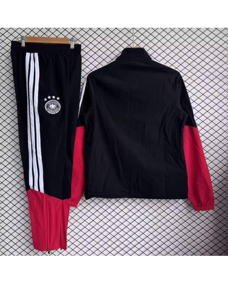 Deutscher Trenchcoat-Anzug 2627, schwarz
