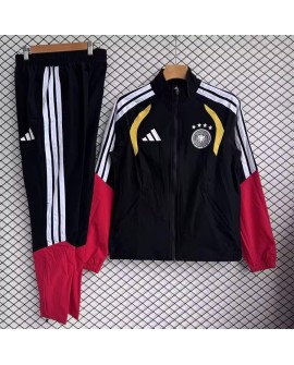 Deutscher Trenchcoat-Anzug 2627, schwarz