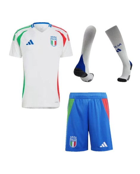 Italien EURO 2024 Auswärtstrikot (Trikot + Shorts + Stutzen)
