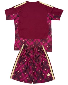 Italien Torwarttrikot 26/27 – Bordeauxrot - Kind