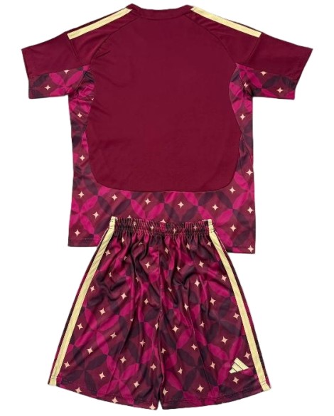 Italien Torwarttrikot 26/27 – Bordeauxrot - Kind
