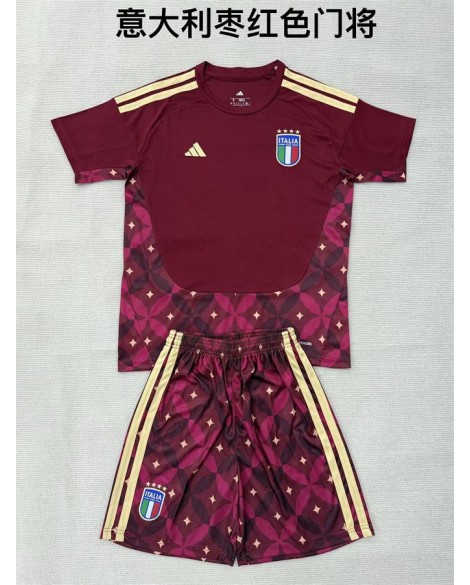 Italien Torwart-Trikot 26/27 – Bordeauxrot