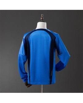 Italien 2006 Heim-Retro-Trikot (Langarm)