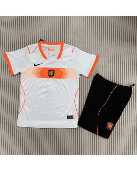 Auswärtstrikot der Niederlande 2026 (Trikot + Shorts) - Kind