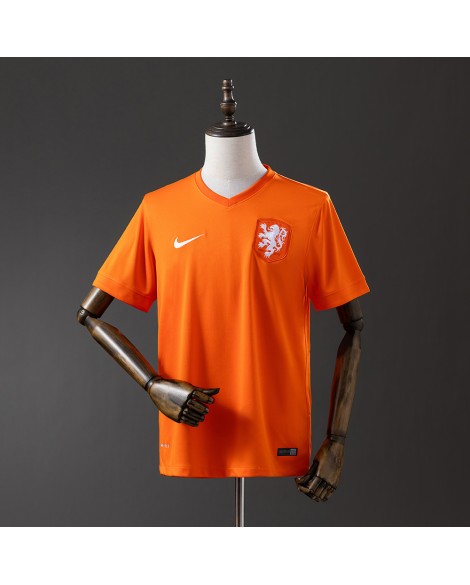 2014 Niederlande Heimtrikot Retro