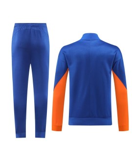 Niederlande Blaues Set aus Trainingsjacke und -hose 2024/25