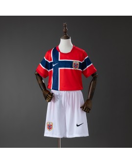 Norwegen 2026 Heimtrikot-Set (Trikot + Shorts) - Kind