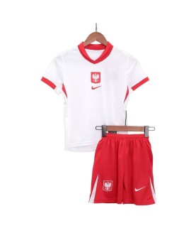 Polen EM 2024 Heimtrikot für Kinder (Trikot + Shorts)