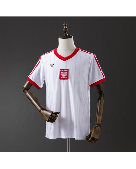 Polen 1982 Heimtrikot Retro