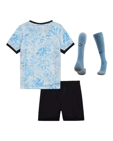 Portugal EURO 2024 Auswärtstrikot für Kinder (Trikot + Hose + Stutzen)