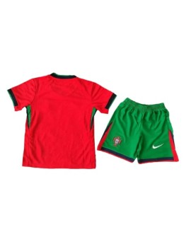 Portugal EURO 2024 Heimtrikot für Kinder (Trikot + Shorts)