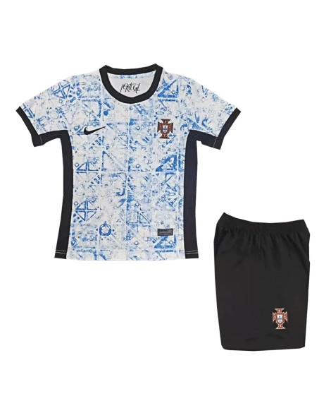 Maillot extérieur Portugal EURO 2024 pour enfants (maillot + short)