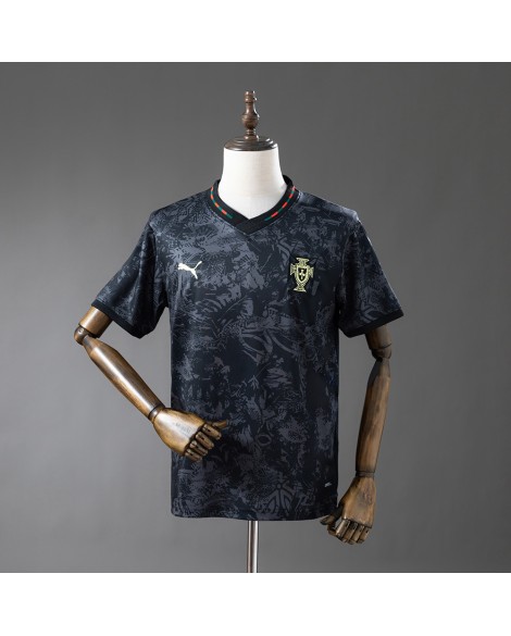 Portugal 2026 Gedenkausgabe – Schwarzes Trikot