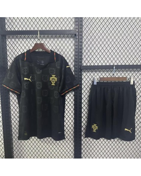 Portugal 2526 Black Panther Special Edition Trikotset (Trikot + Shorts)