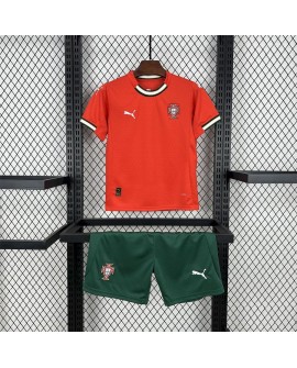 Portugal 2025/26 Heimtrikot für Kinder