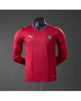Portugal 2026 Heimtrikot mit langen Ärmeln - Player