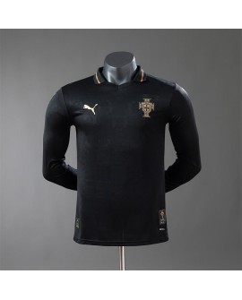 Portugal 2026 Sonderedition – Langarmtrikot Schwarzer Panther - Player