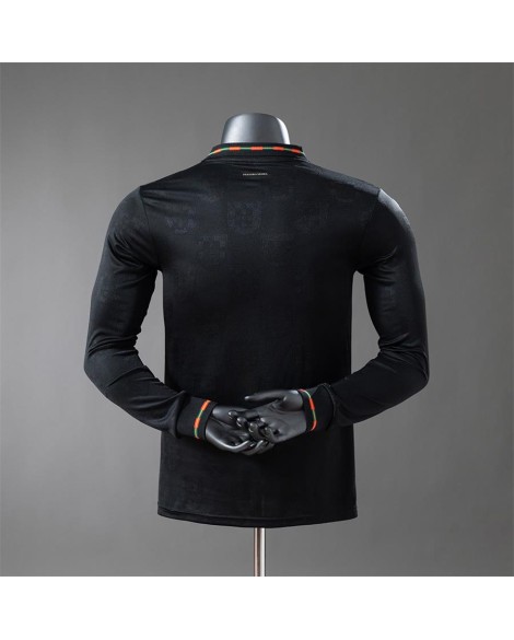 Portugal 2026 Sonderedition – Langarmtrikot Schwarzer Panther - Player