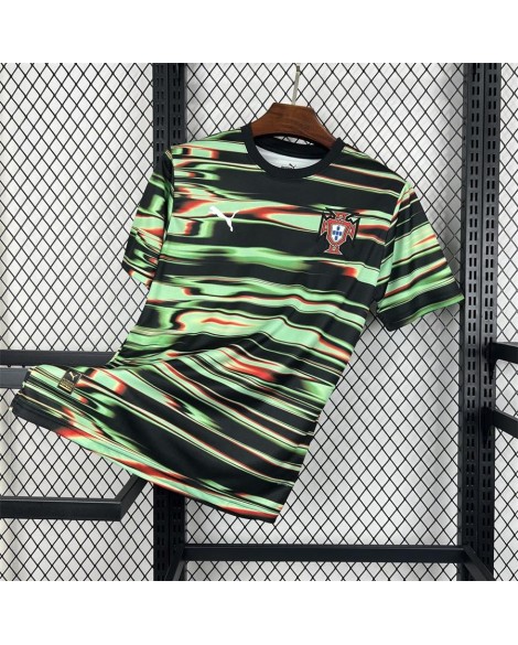 Portugal 2025/26 Camouflage-Trainingstrikot