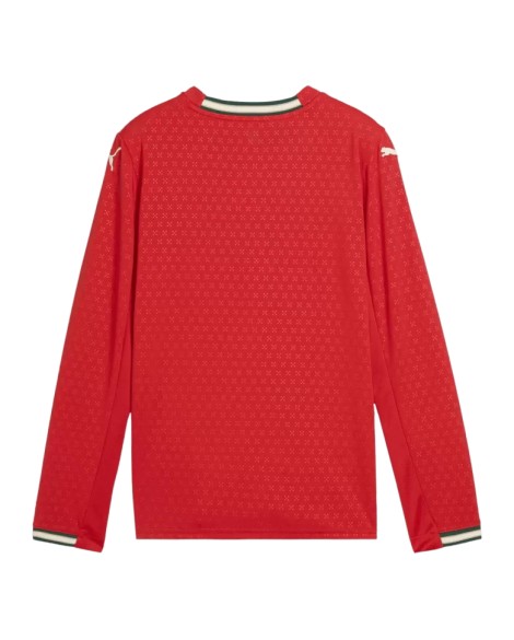 Portugal Langarm-Heim-Fußballtrikot 2025