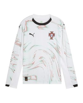 Portugal Langarm-Auswärts-Fußballtrikot 2025