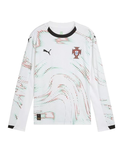 Portugal Langarm-Auswärts-Fußballtrikot 2025