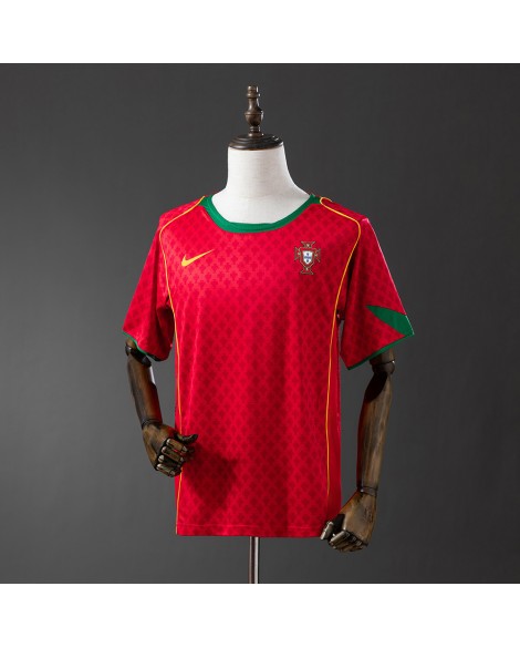 Portugal Home Retro-Trikot 2004