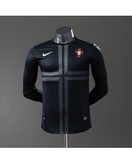 Portugal 2013 Auswärtstrikot mit langen Ärmeln im Retro-Stil - Player 