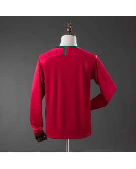 Portugal 2018 Heimtrikot Langarm Retro