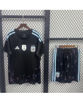 Argentinien 2026 Schwarzes Torwart-Set (Trikot + Shorts)
