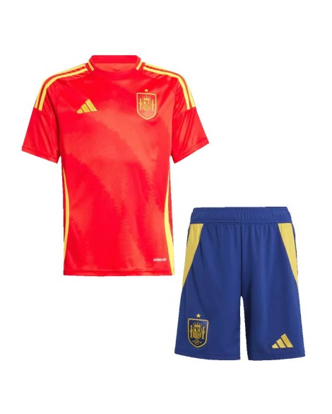 Spanien EURO 2024 Kinder-Heimtrikot (Trikot + Shorts)