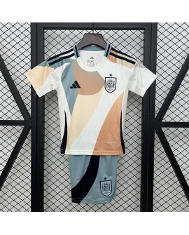 Spain Auswärtstrikot 2025 (Trikot + Hose) – Kind