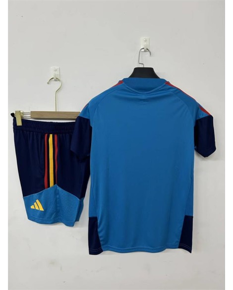 Spanien Trainingsanzug 2627 - Blau (Trikot + Shorts)