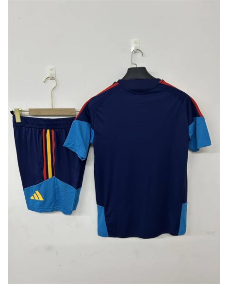 Spanien Trainingsanzug 2627 - Königsblau (Trikot + Shorts)