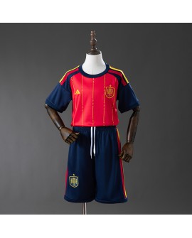 Spanien 2026 Heimtrikot-Set - Kinder