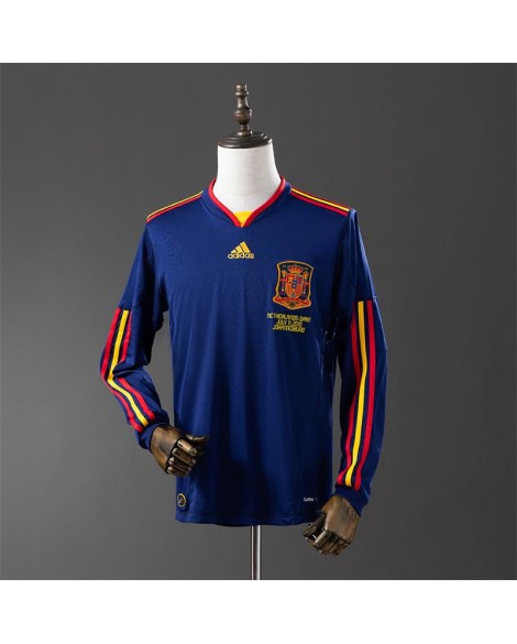 Spain 2010 – Retro-Auswärtstrikot Langarm Spain 2010 – Retro-Auswärtstrikot Langarm
