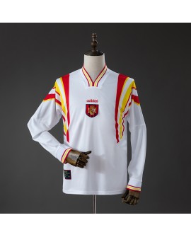 Spain 1996 – Auswärtstrikot Retro Langarm