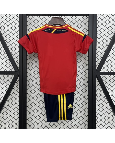 Spain 2012 Heim-Retro-Trikot – Kind