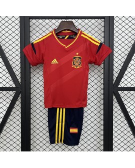 Spain 2012 Heim-Retro-Trikot – Kind